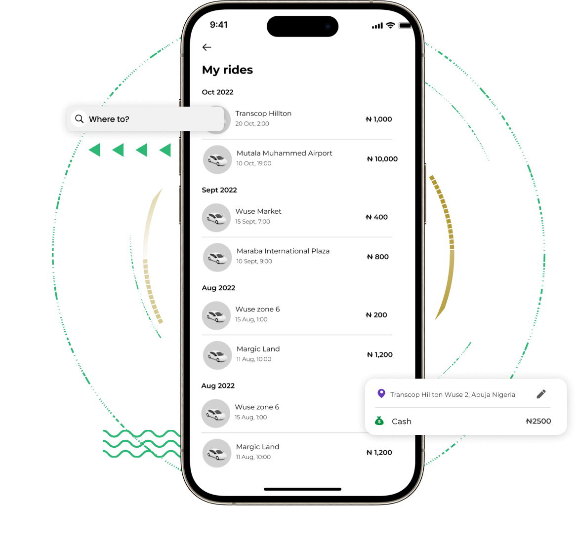 Bolt Clone Driver App Features