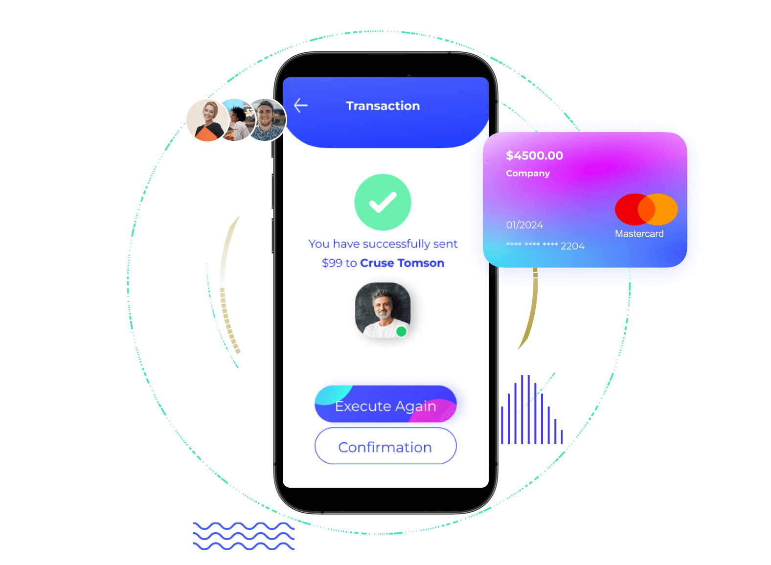 Cash App Clone Basic Features