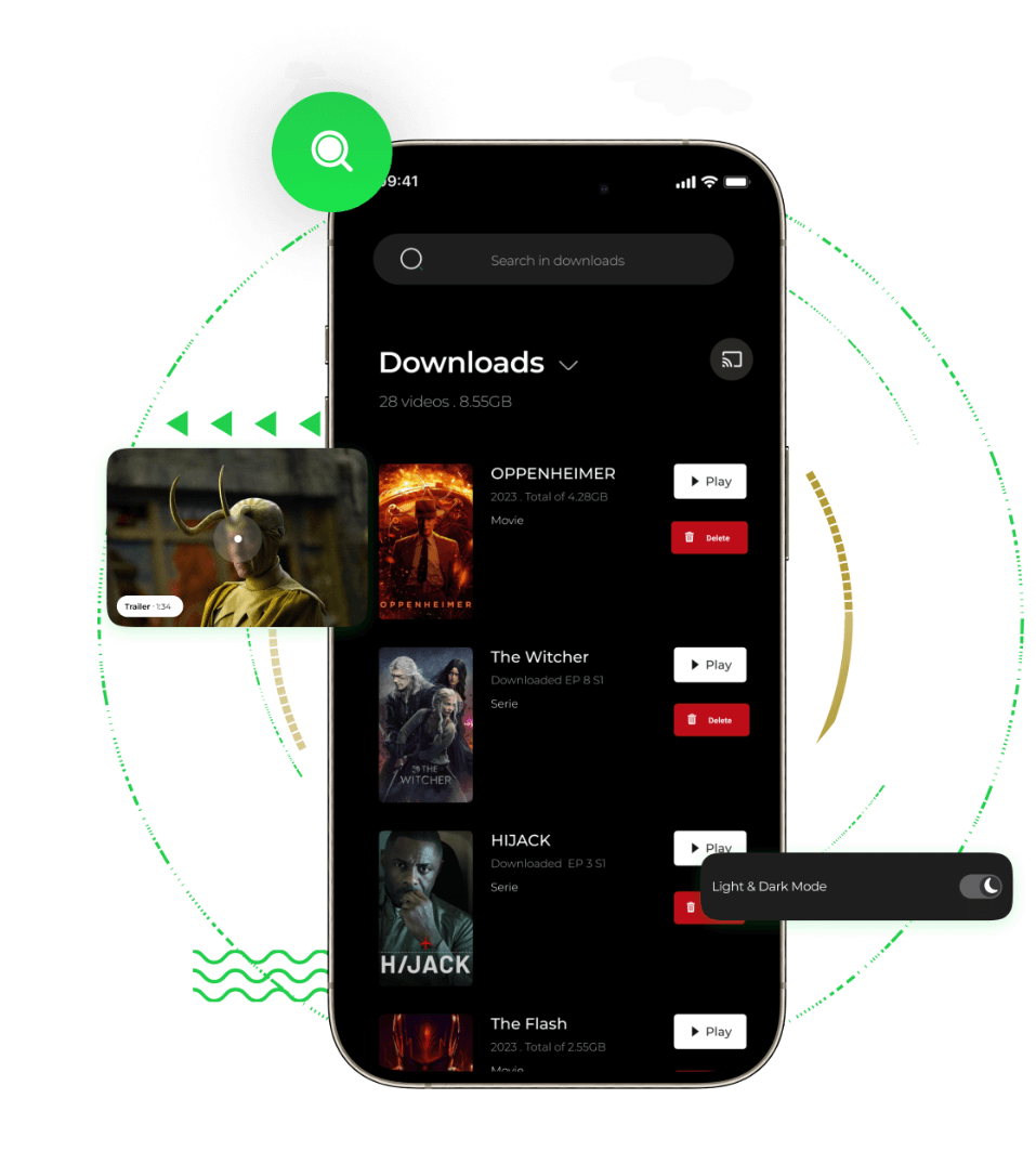 Hulu Clone Advanced Features