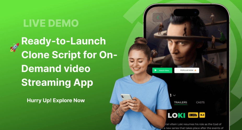Hulu clone app demo