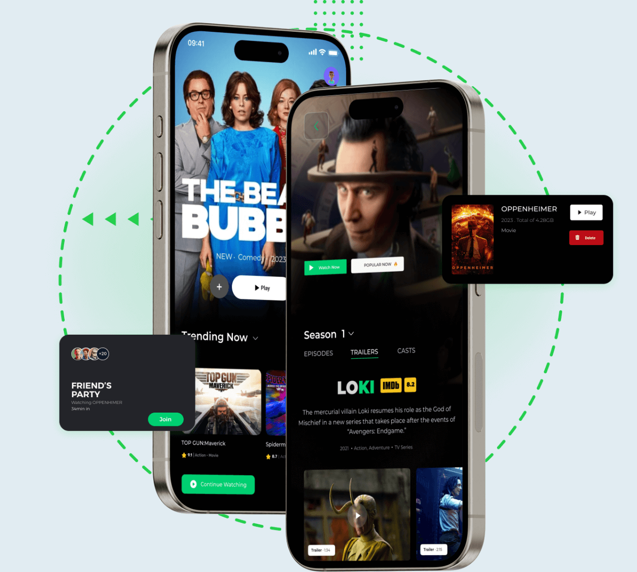 Hulu Clone banner
