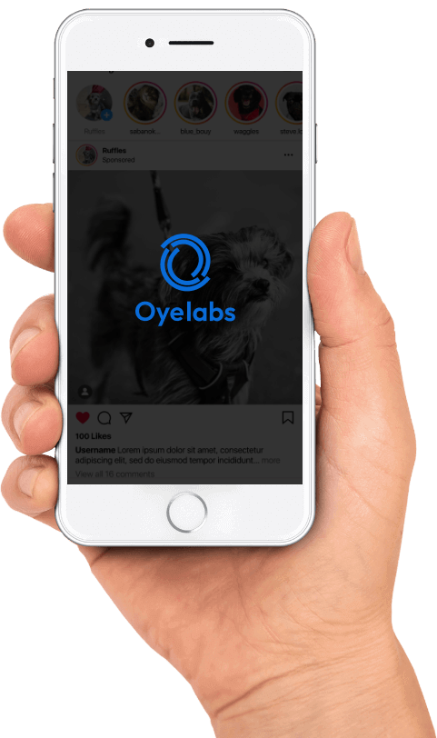 Social media app - Oyelabs